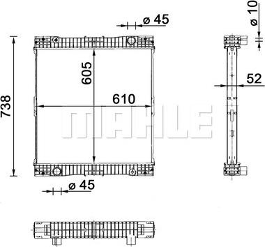 Wilmink Group WG2182306 - Радіатор, охолодження двигуна autozip.com.ua