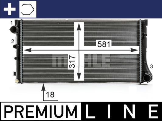 Wilmink Group WG2182318 - Радіатор, охолодження двигуна autozip.com.ua