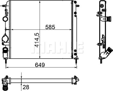 Wilmink Group WG2182382 - Радіатор, охолодження двигуна autozip.com.ua