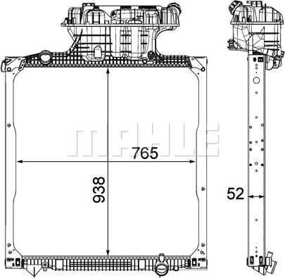 Wilmink Group WG2182257 - Радіатор, охолодження двигуна autozip.com.ua