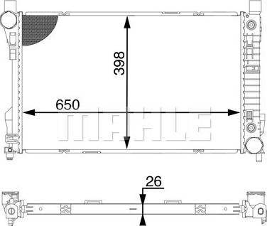 Wilmink Group WG2182790 - Радіатор, охолодження двигуна autozip.com.ua