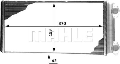 Wilmink Group WG2179997 - Теплообмінник, опалення салону autozip.com.ua