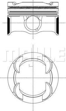 Wilmink Group WG2264125 - Поршень autozip.com.ua