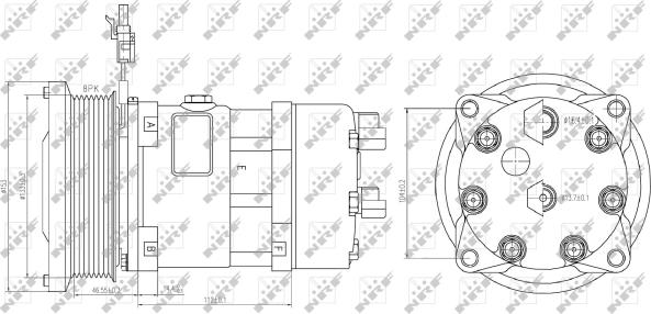 Wilmink Group WG2260654 - Компресор, кондиціонер autozip.com.ua