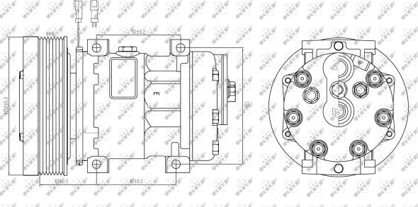 Wilmink Group WG2260655 - Компресор, кондиціонер autozip.com.ua