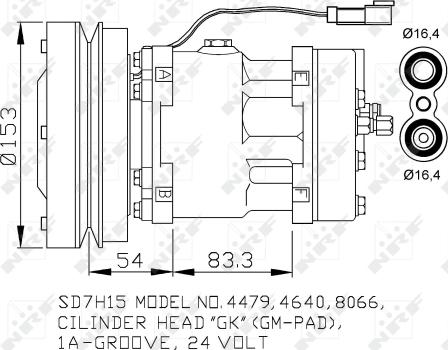 Wilmink Group WG2260652 - Компресор, кондиціонер autozip.com.ua