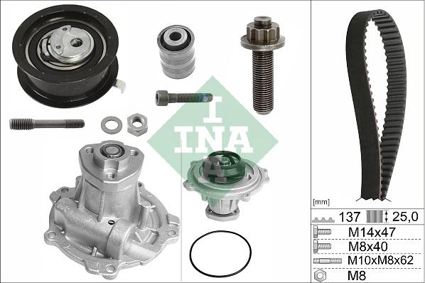 Wilmink Group WG2263973 - Водяний насос + комплект зубчатого ременя autozip.com.ua