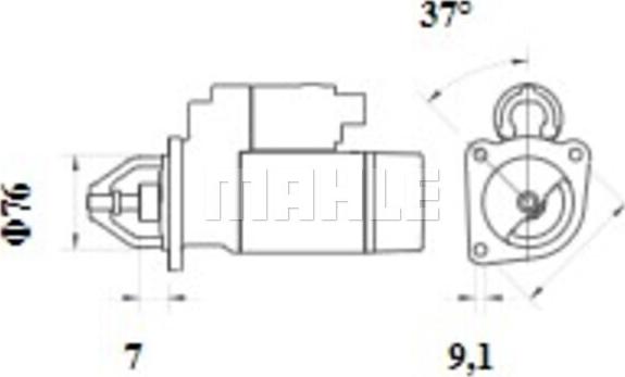 Wilmink Group WG2203418 - Стартер autozip.com.ua