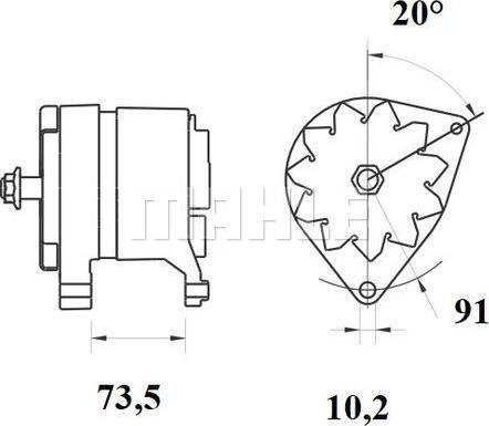 Wilmink Group WG2203034 - Генератор autozip.com.ua