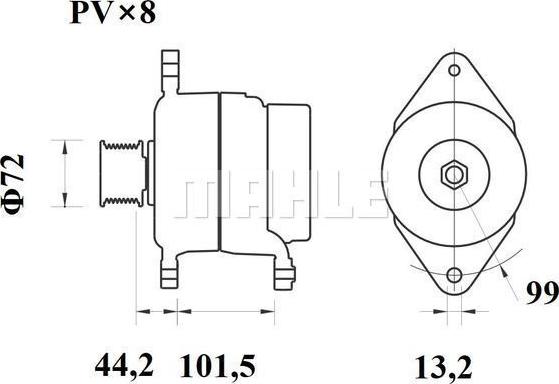 Wilmink Group WG2202990 - Генератор autozip.com.ua