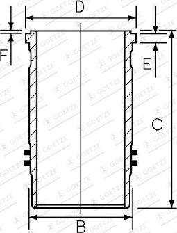 Wilmink Group WG2202187 - Гільза циліндра autozip.com.ua