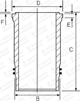 Wilmink Group WG2202173 - Гільза циліндра autozip.com.ua