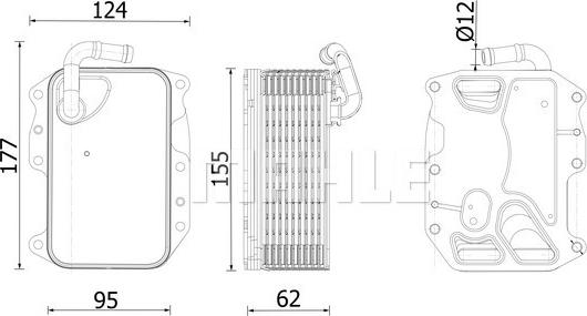 Wilmink Group WG2224702 - Масляний радіатор, рухове масло autozip.com.ua