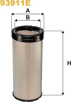 WIX Filters 93911E - Фільтр додаткового повітря autozip.com.ua