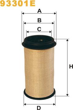 WIX Filters 93301E - Фільтр, система вентиляції картера autozip.com.ua