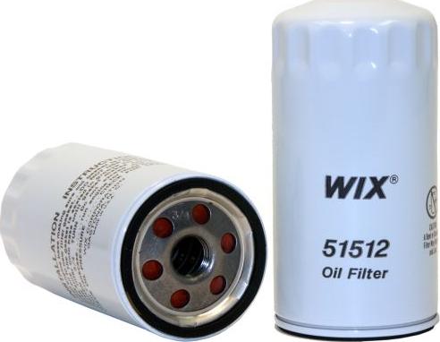 WIX Filters 51512 - Масляний фільтр autozip.com.ua