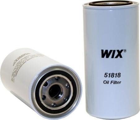 WIX Filters 51818 - Фільтр, Гідравлічна система приводу робочого устаткування autozip.com.ua