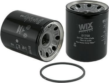 WIX Filters 51758 - Масляний фільтр autozip.com.ua