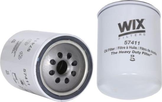 WIX Filters 57411 - Масляний фільтр autozip.com.ua