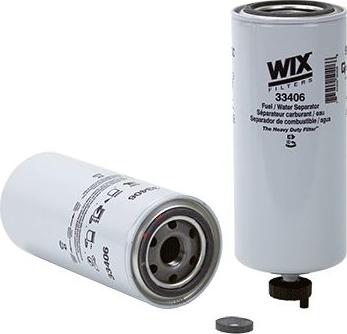 WIX Filters 33406 - Паливний фільтр autozip.com.ua