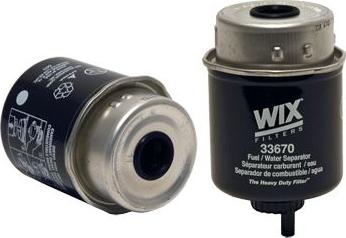 WIX Filters 33670 - Паливний фільтр autozip.com.ua