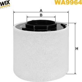 WIX Filters WA9964 - Фільтр повітря autozip.com.ua
