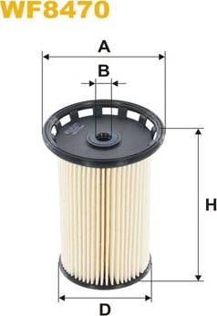 WIX Filters WF8470 - Паливний фільтр autozip.com.ua