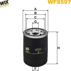 WIX Filters WF8597 - Паливний фільтр autozip.com.ua