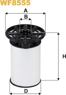 WIX Filters WF8555 - Паливний фільтр autozip.com.ua