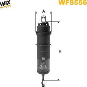 WIX Filters WF8556 - Паливний фільтр autozip.com.ua