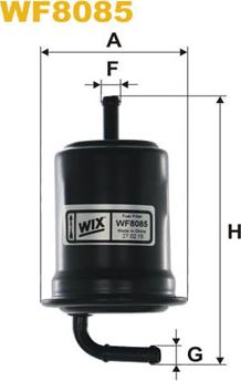WIX Filters WF8085 - Паливний фільтр autozip.com.ua