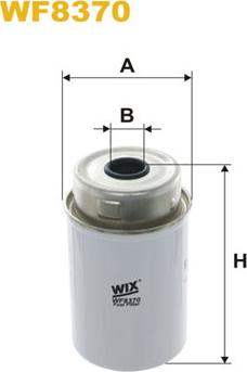 WIX Filters WF8370 - Паливний фільтр autozip.com.ua