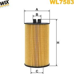 WIX Filters WL7583 - Масляний фільтр autozip.com.ua