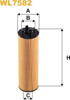 WIX Filters WL7582 - Масляний фільтр autozip.com.ua