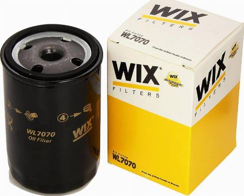WIX Filters WL7070-12 - Масляний фільтр autozip.com.ua
