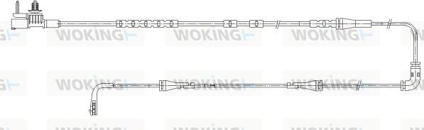 Woking 001194 - Сигналізатор, знос гальмівних колодок autozip.com.ua