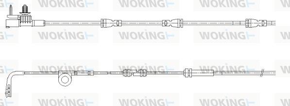 Woking 001193 - Сигналізатор, знос гальмівних колодок autozip.com.ua