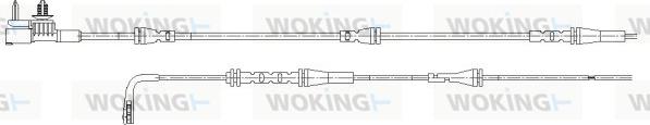 Woking 001184 - Сигналізатор, знос гальмівних колодок autozip.com.ua