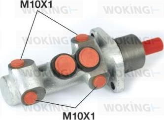 Woking C1020.66 - Головний гальмівний циліндр autozip.com.ua