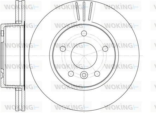 Brake Engineering DI955509 - Гальмівний диск autozip.com.ua