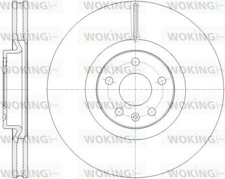 DJ Parts BD3001 - Гальмівний диск autozip.com.ua