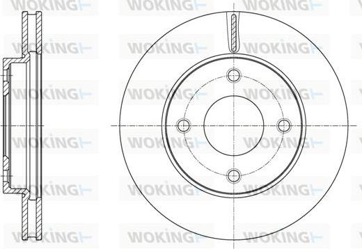 Sangsin Brake SD4207 - Гальмівний диск autozip.com.ua