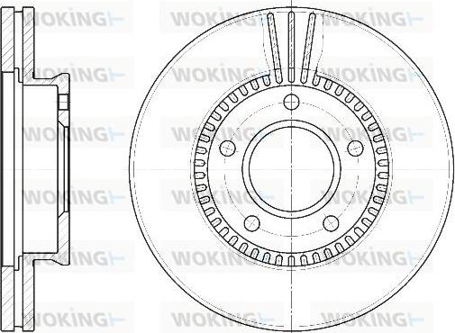 Kavo Parts BR-4751 - Гальмівний диск autozip.com.ua