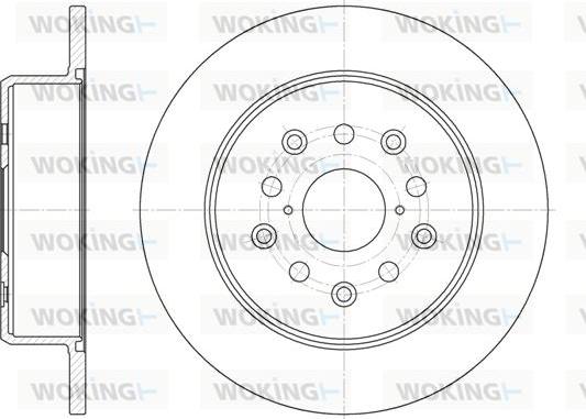 BOSCH 0986AB9683 - Гальмівний диск autozip.com.ua