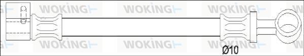 Woking G1951.00 - Гальмівний шланг autozip.com.ua