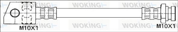 Woking G1900.56 - Гальмівний шланг autozip.com.ua