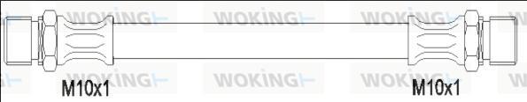 Woking G1900.24 - Гальмівний шланг autozip.com.ua
