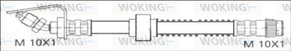 Woking G1901.90 - Гальмівний шланг autozip.com.ua