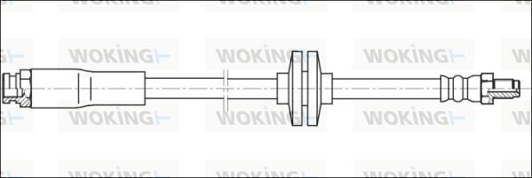 Woking G1901.41 - Гальмівний шланг autozip.com.ua