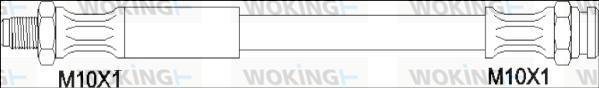 Woking G1901.18 - Гальмівний шланг autozip.com.ua